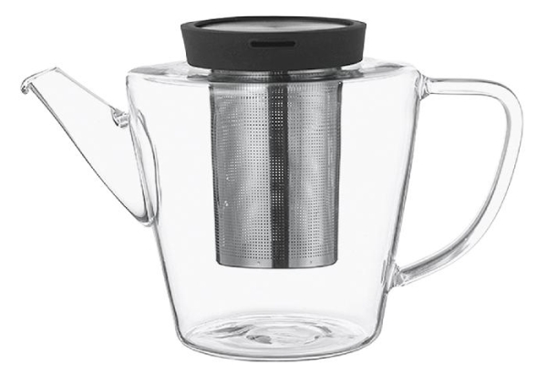 VIVA Teekanne Glas / Edelstahl / Kunststoff / Glas 1l